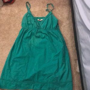Green summer dress